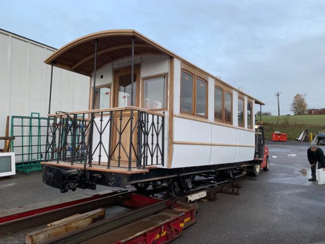 Thumbnail for the post titled: La 11501 de retour à Thuin